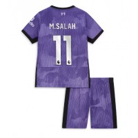 Liverpool Mohamed Salah #11 Replika babykläder Tredjeställ Barn 2023-24 Kortärmad (+ korta byxor)